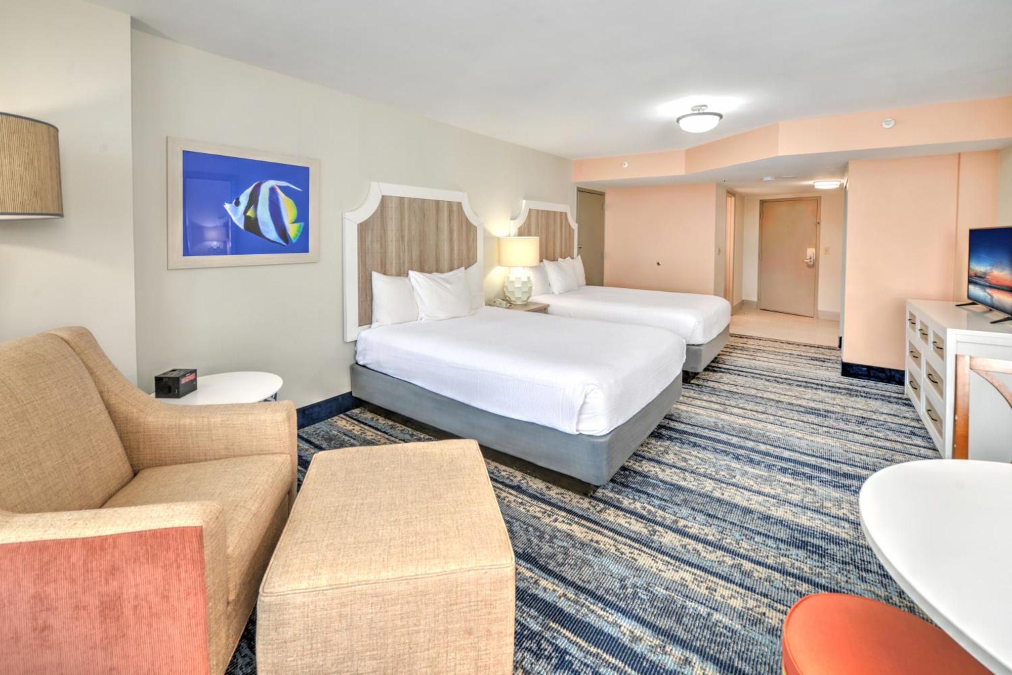 Queen Room with Two Queen Beds - Ocean View